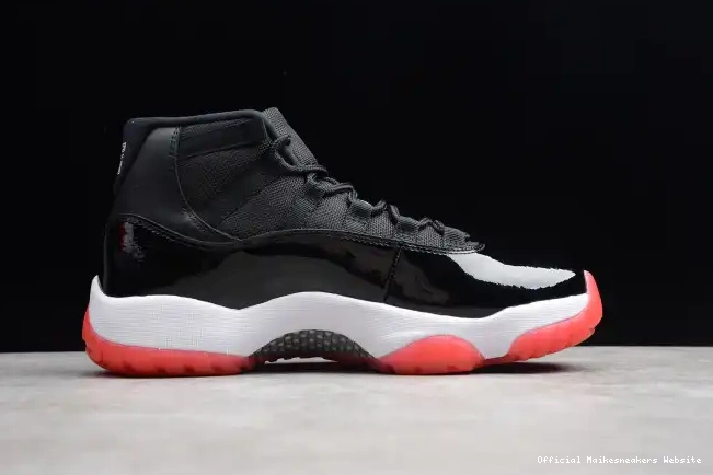 Official Maikesneakers Retro Air 11 378037-010 Jordan Bred (2012) 0408